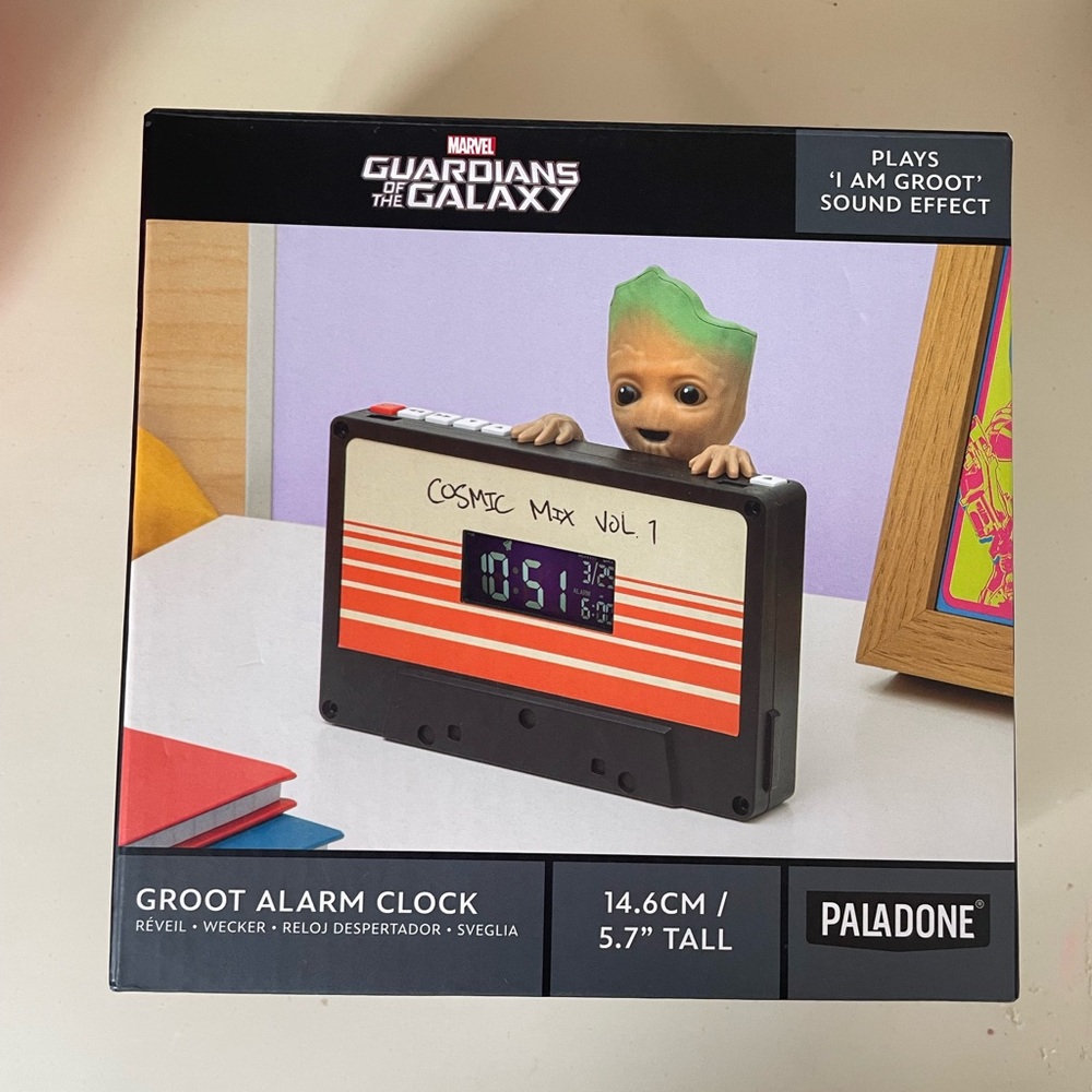 Marvel Guardians of the Galaxy Groot Alarm Clock
